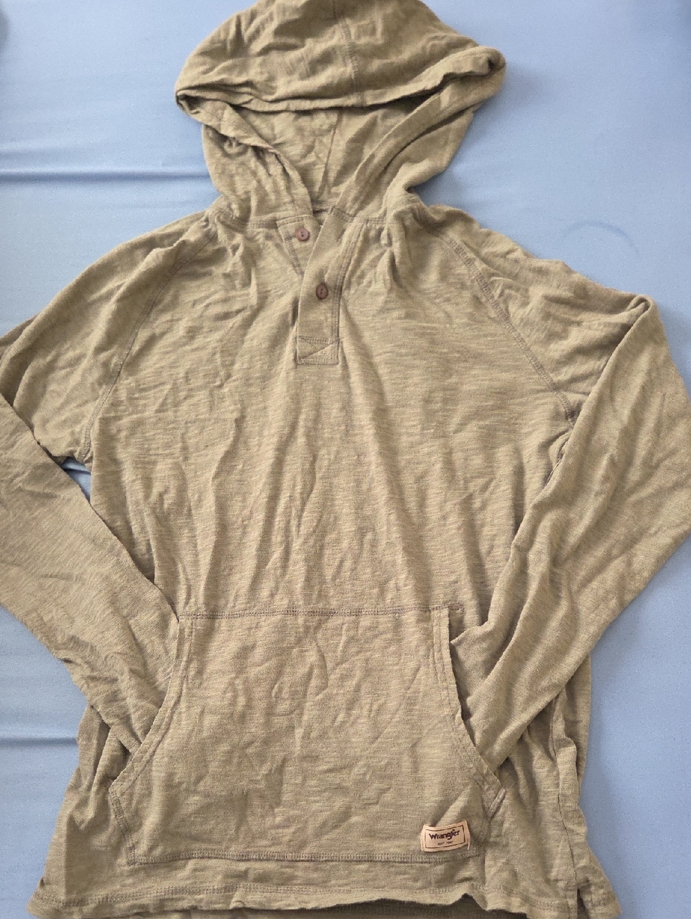 Wrangler Olive Green Hooded Pullover